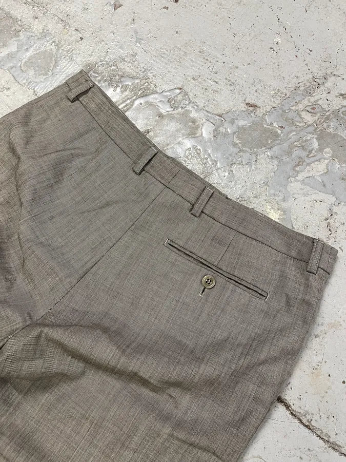 2000s Dries Van Noten Grey Classy Pants OVNsYhz 8