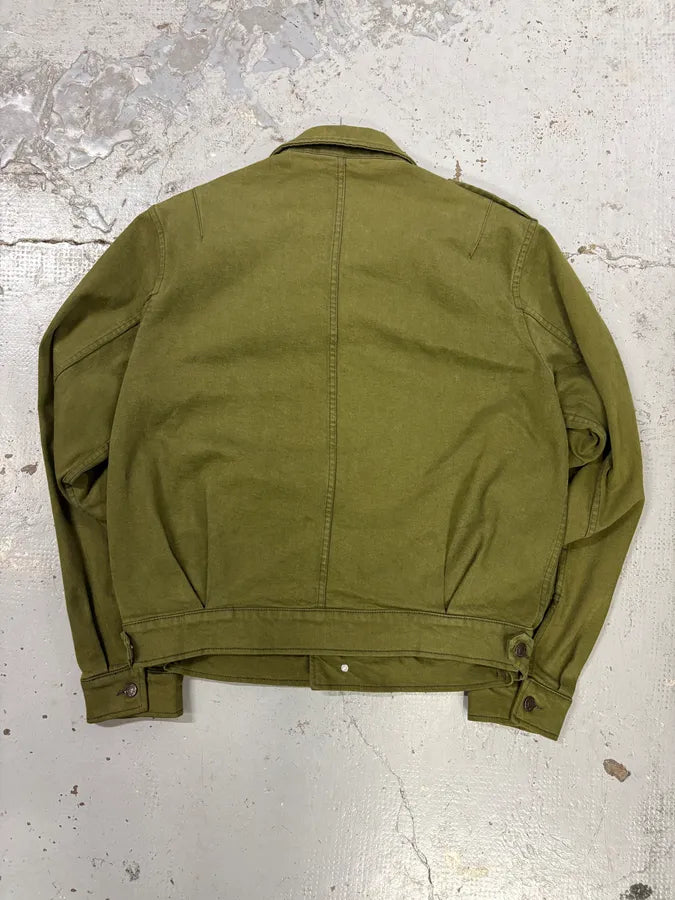 2000s Dries Van Noten Military Green Buttoned Jacket ZpMUxTT 4