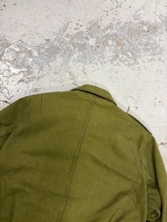 2000s Dries Van Noten Military Green Buttoned Jacket ZpMUxTT 5