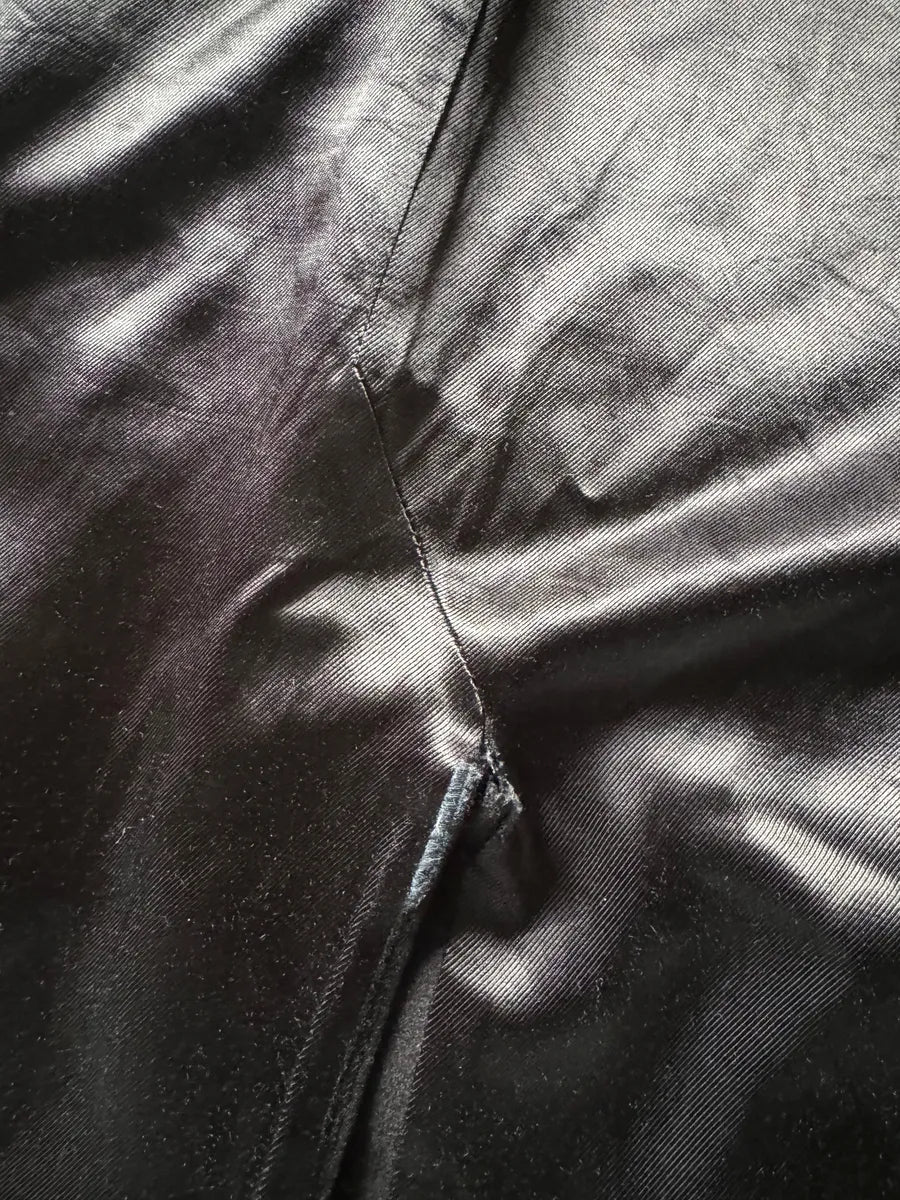 2000s Dries Van Noten Minimalist Navy Wool Long Jacket bWEOdLS 7