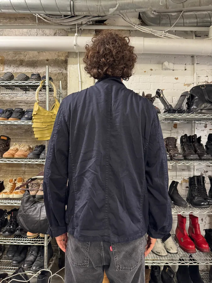 2000s Dries Van Noten Navy Cargo Multi Pockets Jacket XunbtMV 2