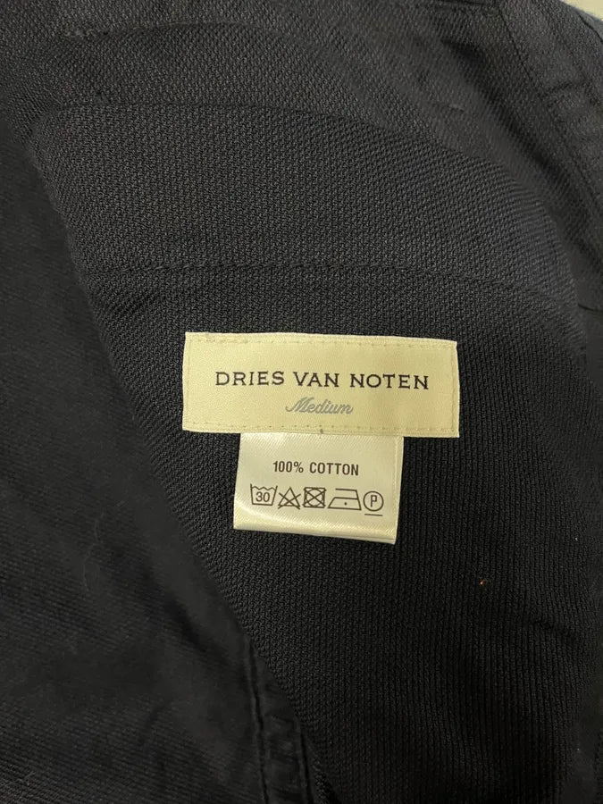 2000s Dries Van Noten Navy Cargo Multi Pockets Jacket XunbtMV 7
