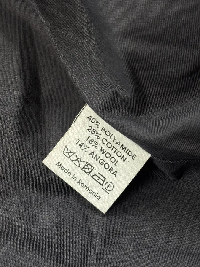 2010s Dries Van Noten Navy Cozy Asymmetrical Jacket bzMByNP 8