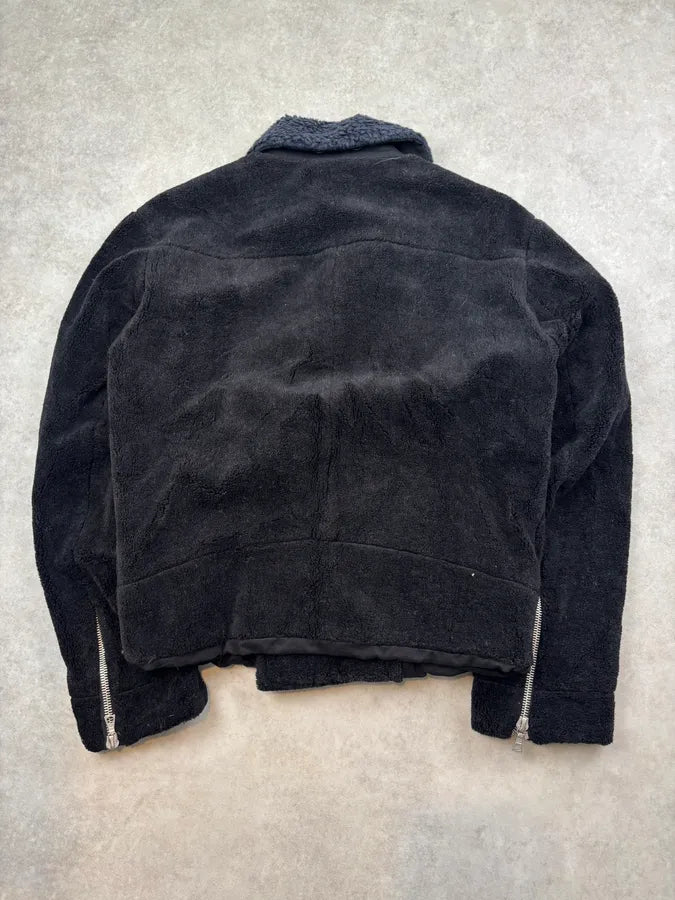 2010s Dries Van Noten Navy Cozy Asymmetrical Jacket bzMByNP 4