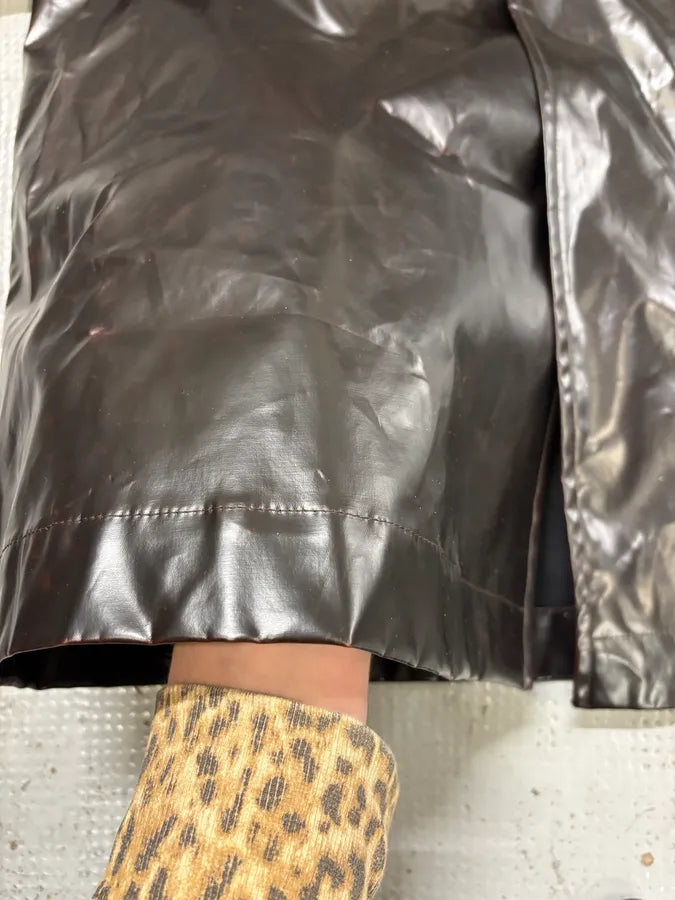 2000s Dries van Noten Oversized Dark Brown Trenchcoat  vuQsXuV 8
