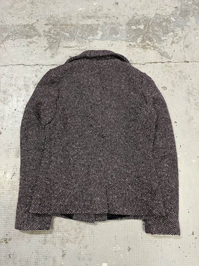 2000s Dries Van Noten Purple Wool Blazer Jacket pOpaLLu 6