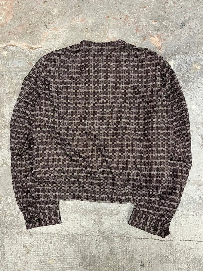 2000s Dries Van Noten Purple Zip-up Cozy Jacket aQdCshW 1