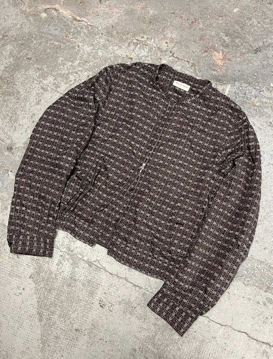 2000s Dries Van Noten Purple Zip-up Cozy Jacket aQdCshW 5