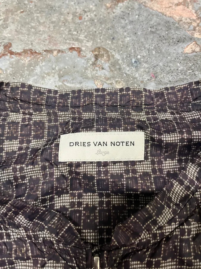 2000s Dries Van Noten Purple Zip-up Cozy Jacket aQdCshW 7