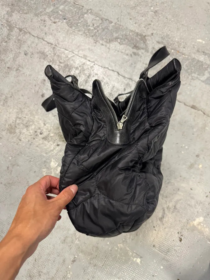 2000s Dries Van Noten Quilted Balck Handle Bag qTqKoKB 6