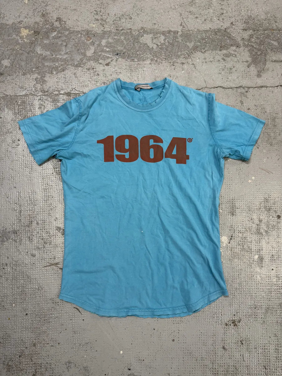 2000s Dsquared2 1964 Baby Blue T-Shirt wSfMjFm 0