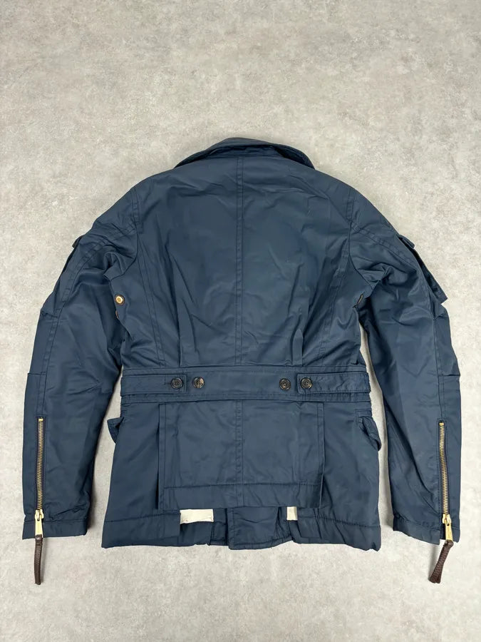 AW2007 Dsquared2 Asymmetrical Navy Cargo Jacket PewcBAx 5