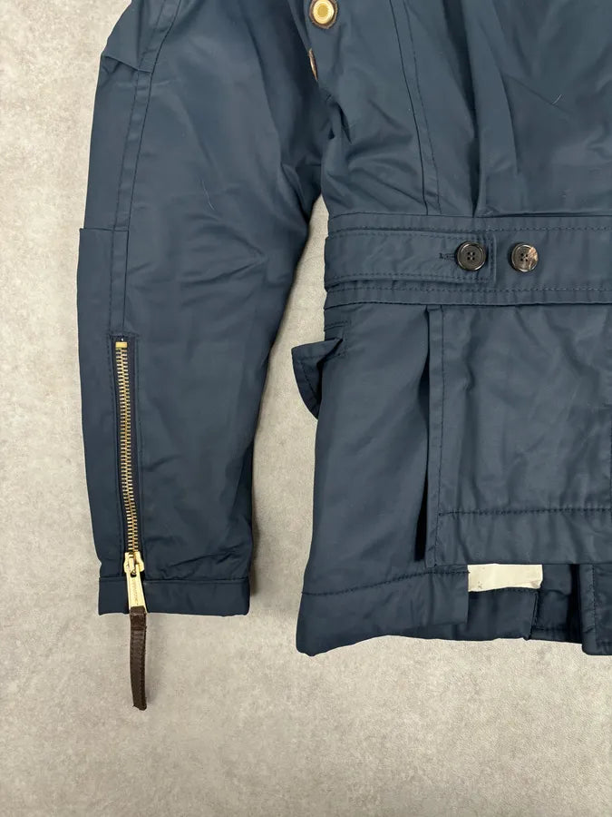 AW2007 Dsquared2 Asymmetrical Navy Cargo Jacket PewcBAx 8
