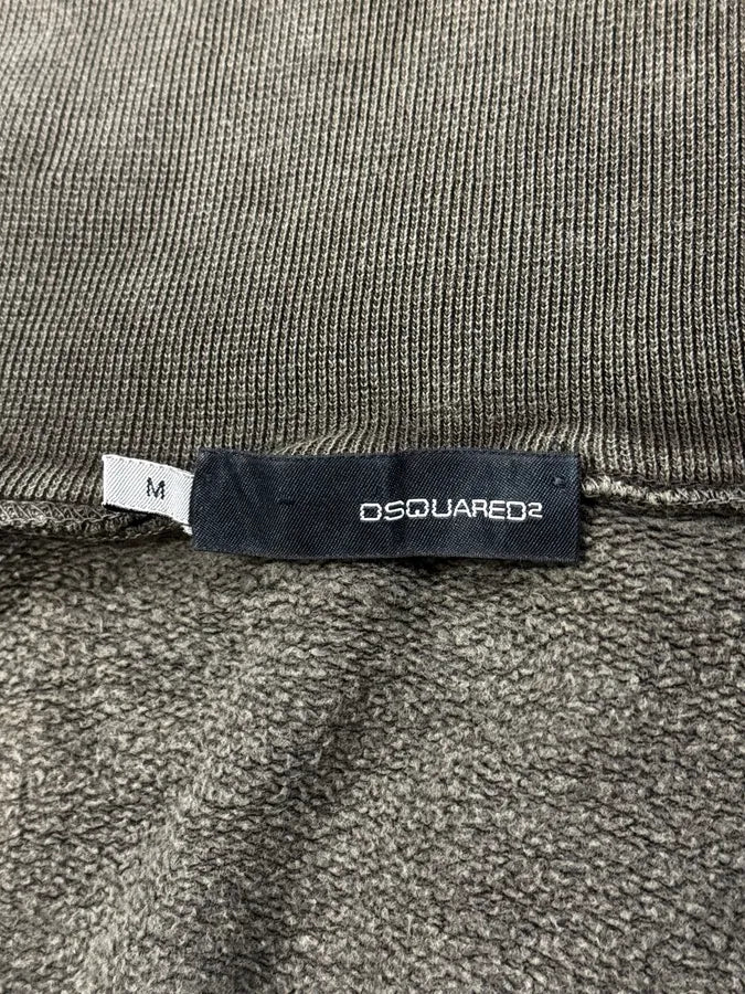 2000s Dsquared2 Brown « Sunday Bet » Zip-up Sweater eVRfUkM 7