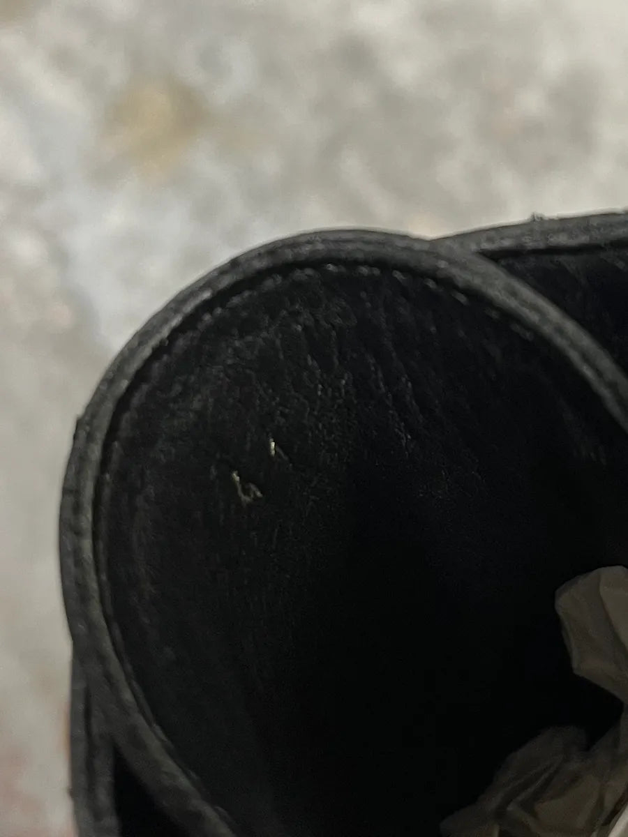 2000s Dsquared2 Black Eyled Leather Formal Shoes XOsueXs 8