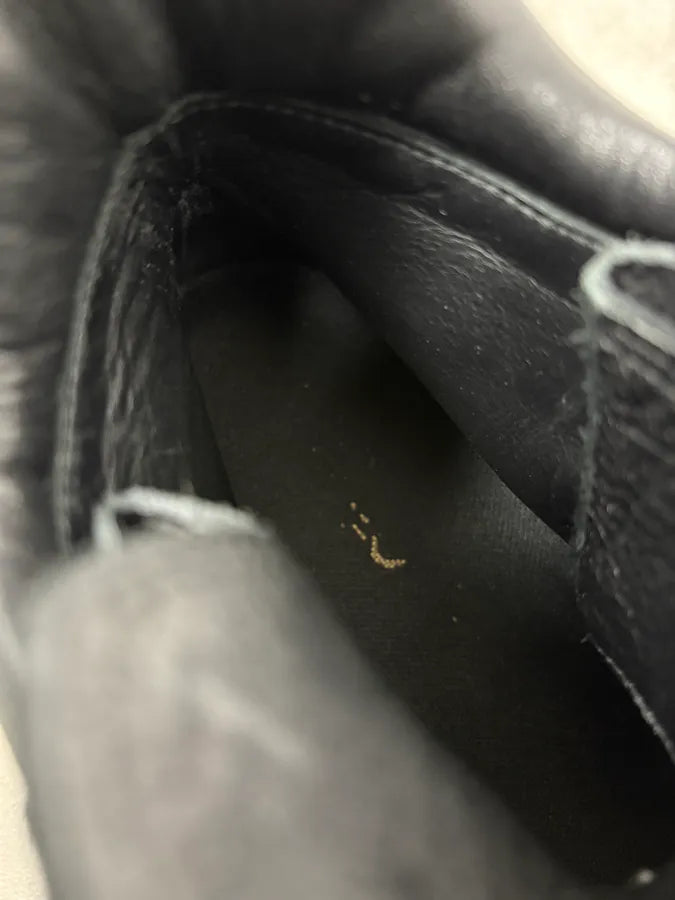 2000s Dsquared2 Black Leather Boots jtOADvH 9