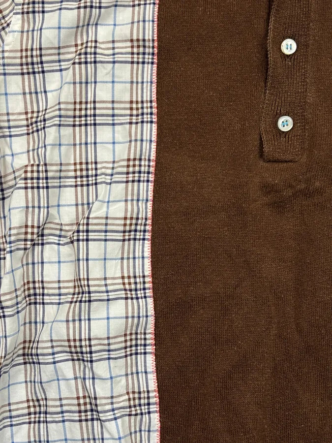 SS2009 Dsquared2 Brown Checkered Plaid Polo cwpGYQG 7
