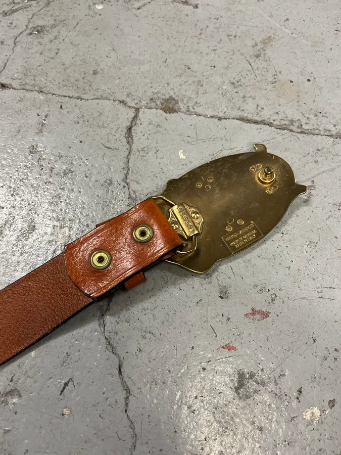 2000s Dsquared2 Brown Lady Leather Belt FnhIZTa 7