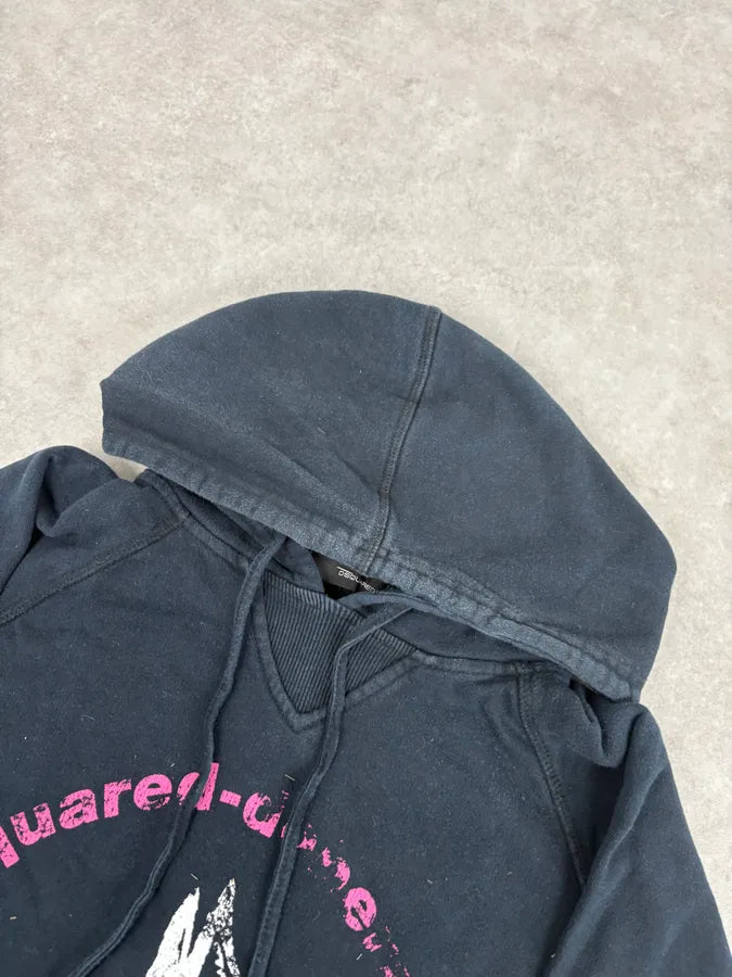 AW2007 Dsquared2 Doberman Dog Black Hoodie gxiAnHm 3