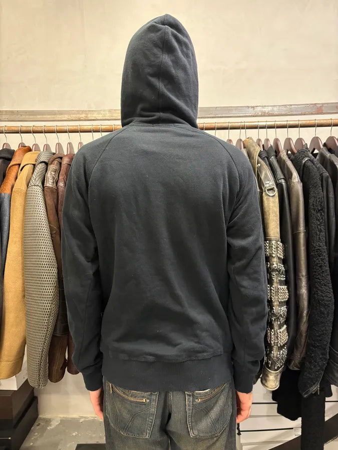 2000s Dsquared2 Doberman Dog Black Hoodie LYyLndj 2