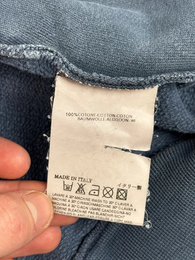 AW2005 Dsquared2 Faded Blue Preacher Zip-up Hoodie xrzQlHb 12