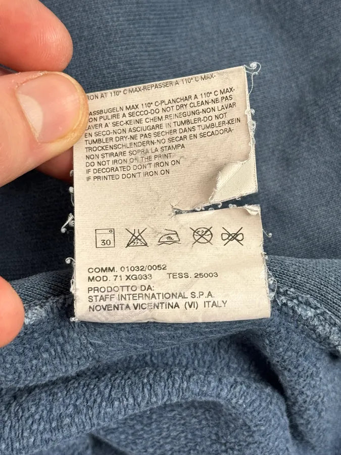 AW2005 Dsquared2 Faded Blue Preacher Zip-up Hoodie xrzQlHb 13