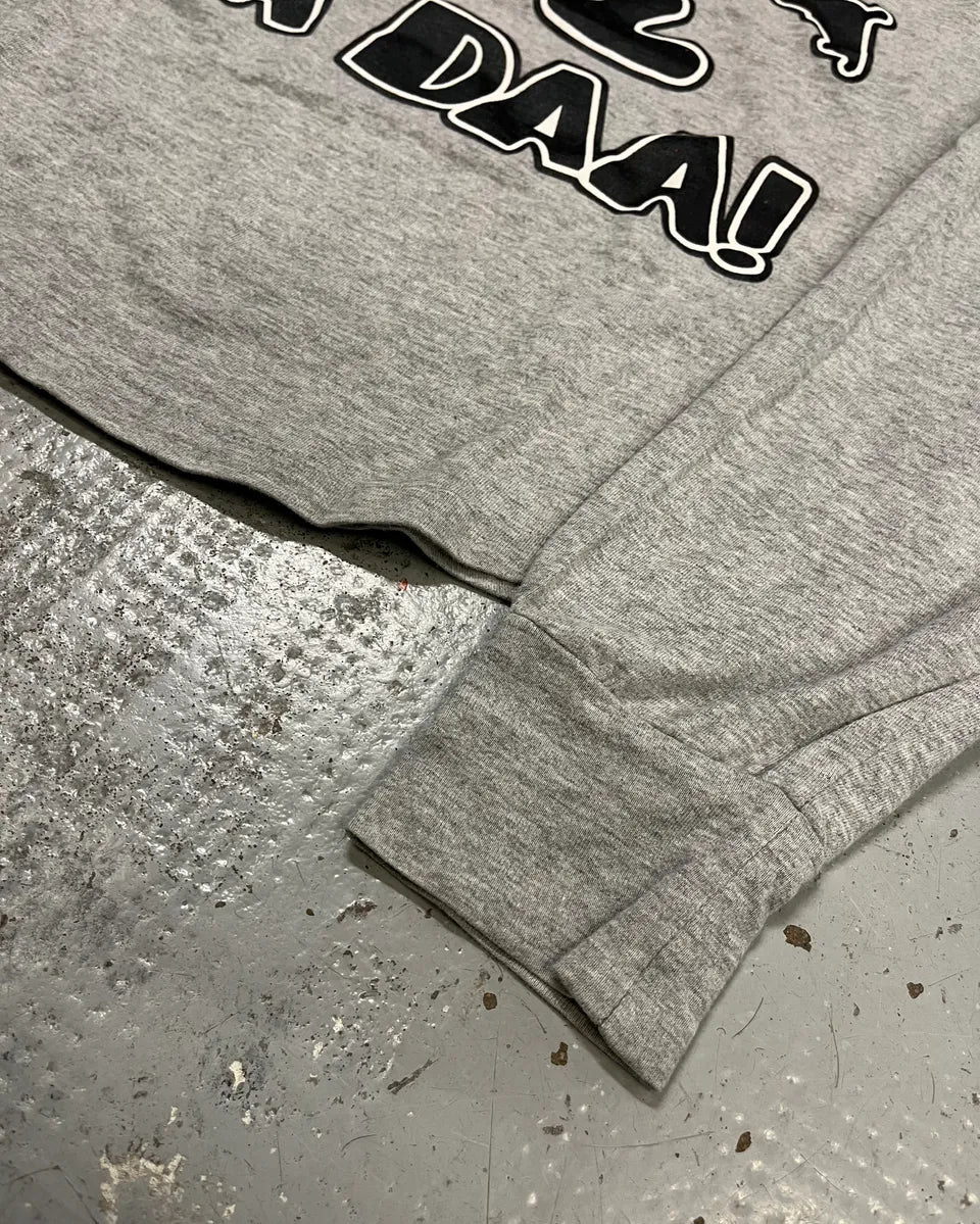 2000s Dsquared2 Felix The Cat Ta Daa Hot Grey Longsleeve T-Shirt hrNDdsa 5