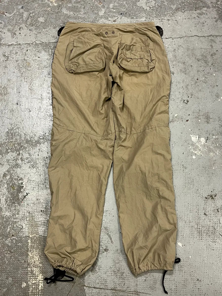2000s Dsquared2 Full Zip Cargo Beige Pants kIEhZty 6