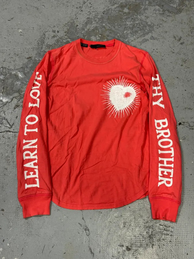 2000s Dsquared2 Generous Heart Pink Red Longsleeves yEvsACO 0