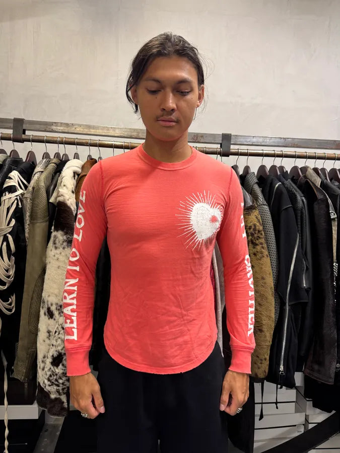 2000s Dsquared2 Generous Heart Pink Red Longsleeves yEvsACO 1