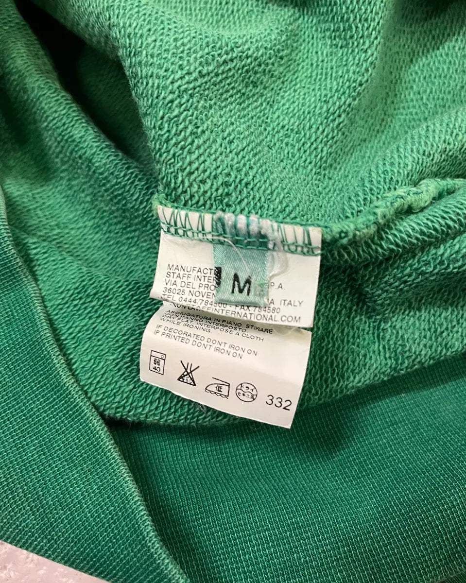 2000s Dsquared2 Green Washed Team Sweater PEctjaZ 10
