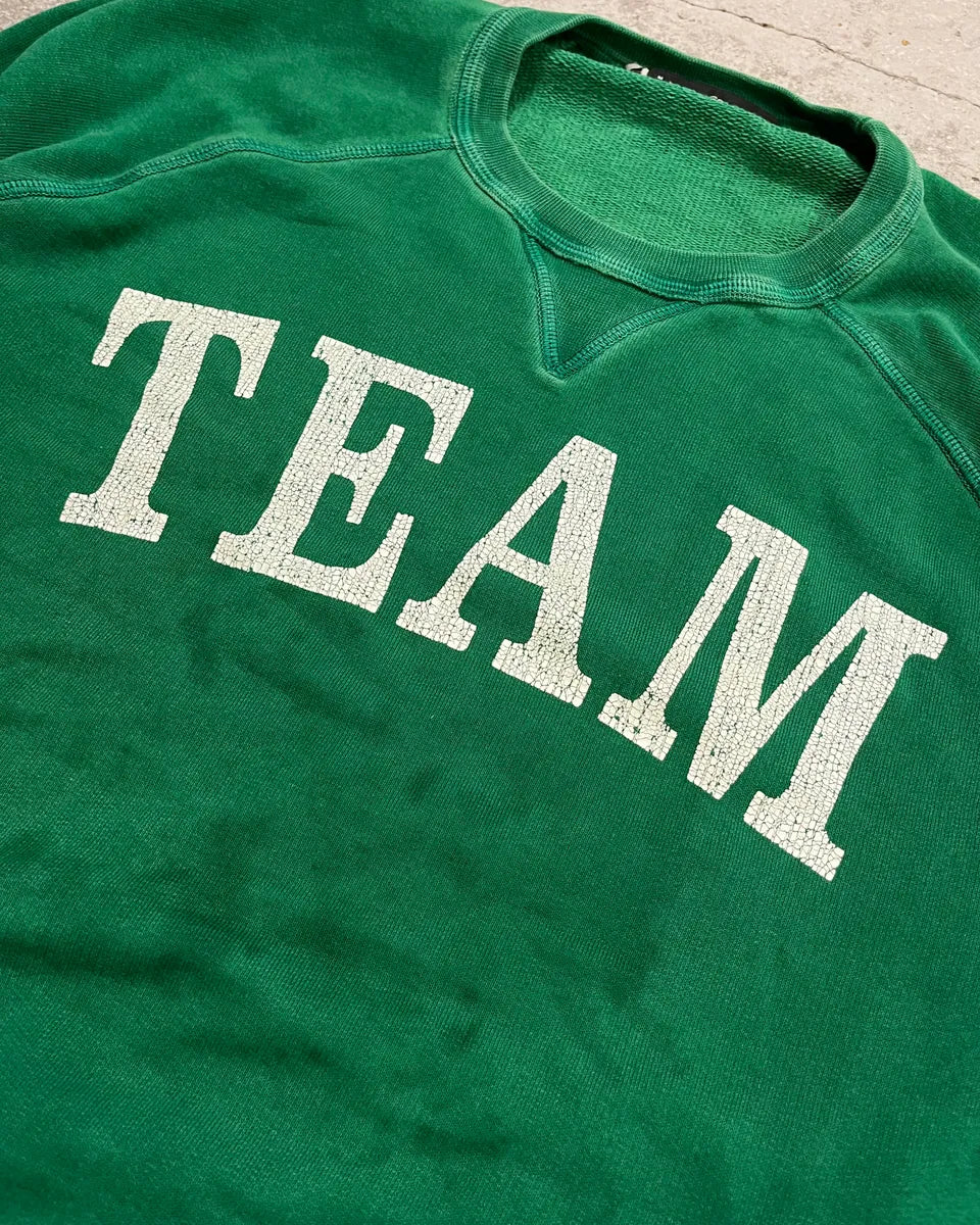2000s Dsquared2 Green Washed Team Sweater PEctjaZ 5