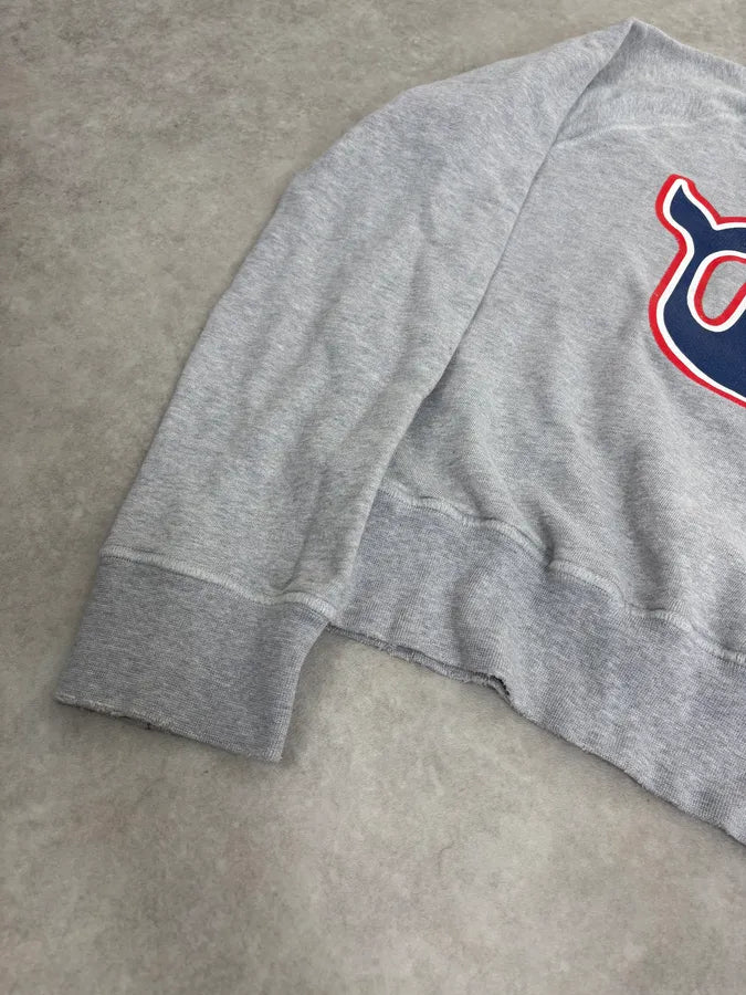 2000s Dsquared2 Grey Wale Crewneck Sweater kYVHdZt 6