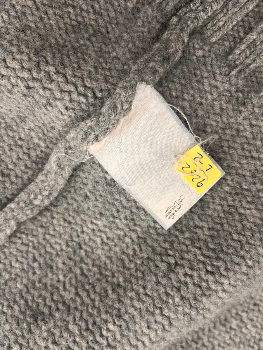 2000s Dsquared2 Grey Wool Zip-up Sweater WKAUnFH 10