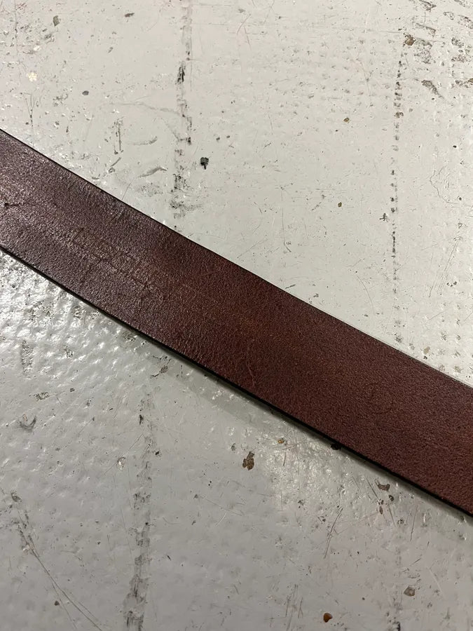 2000s Dsquared2 Lord Gothic Brown Leather Belt REPYxsq 6