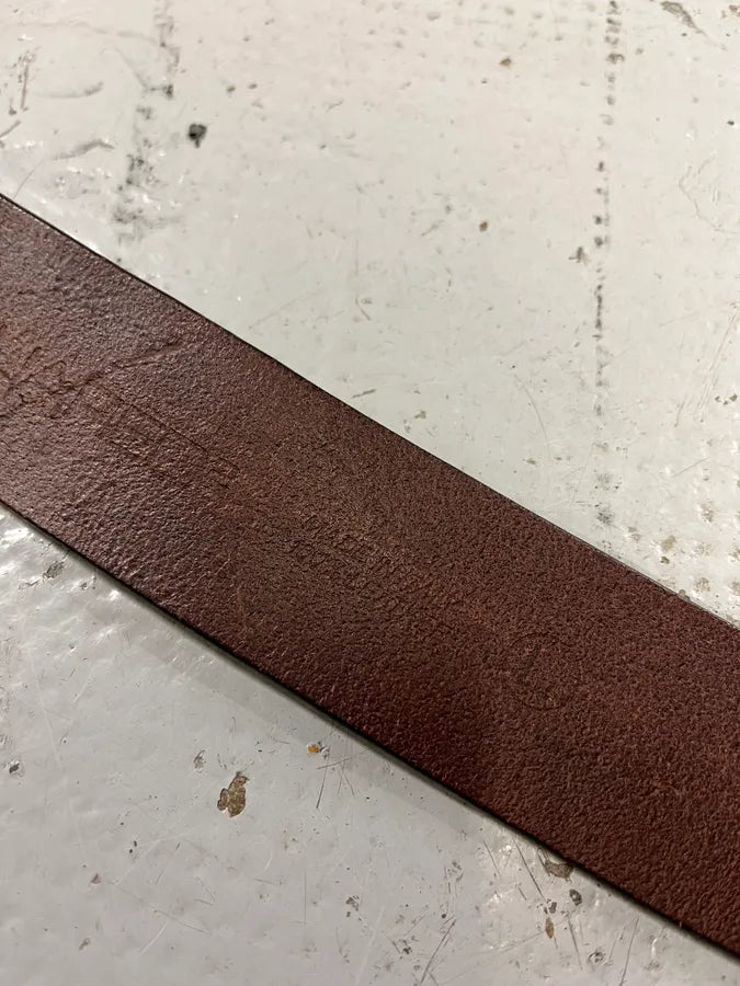 2000s Dsquared2 Lord Gothic Brown Leather Belt REPYxsq 8