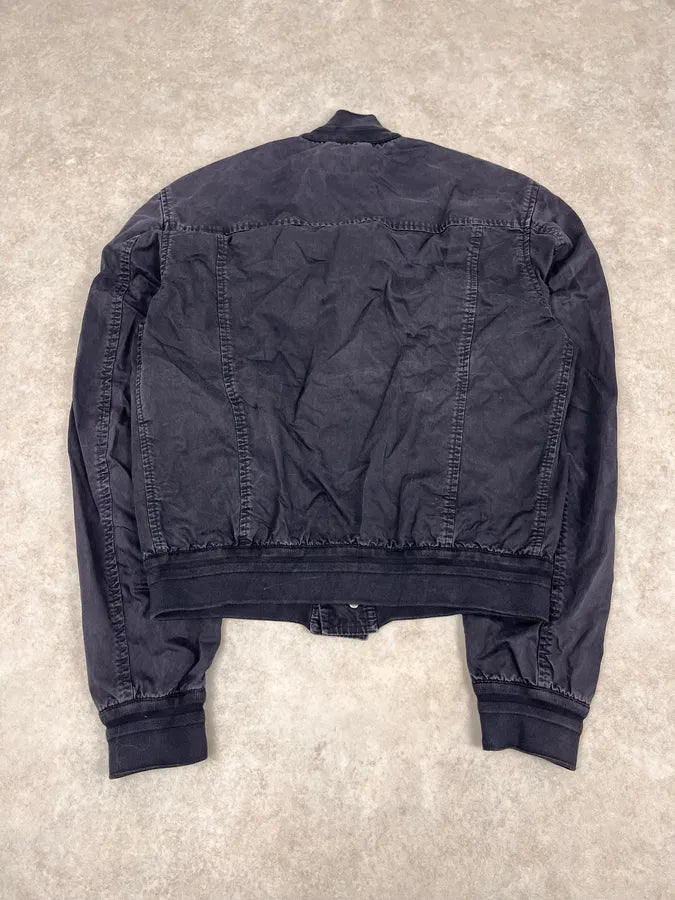 2000s Dsquared2 Navy Buttoned Denim Jacket MMfBrzU 6