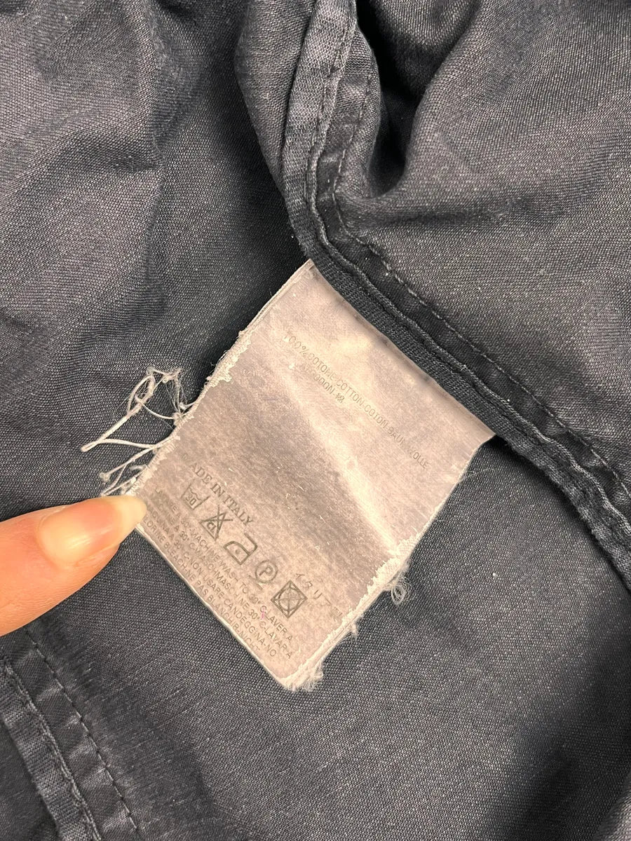 2000s Dsquared2 Navy Buttoned Denim Jacket MMfBrzU 9