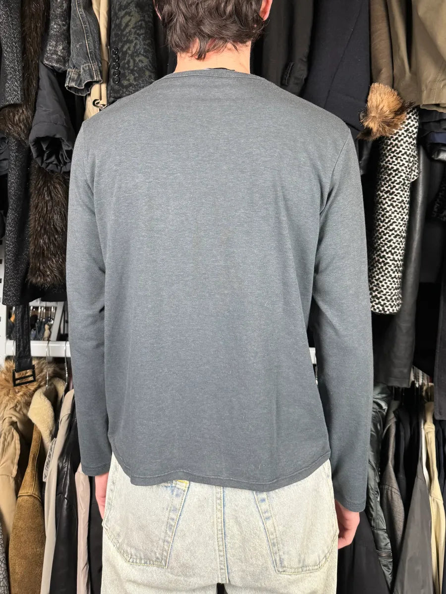 2000s Dsquared2 Obscure Henley Longsleeves JKvHzSV 2