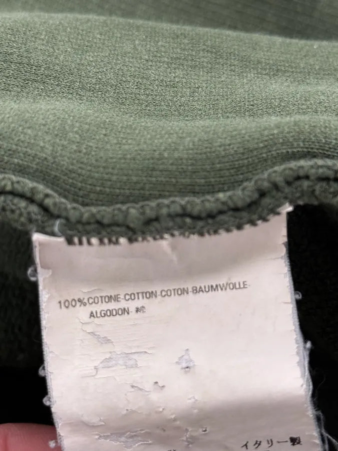 AW2006 Dsquared2 Olive Green & Yellow Propaganda Zip-up Hoodie FPTfktU 14