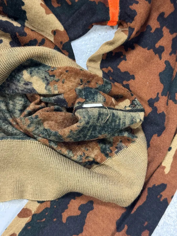 2000s Dsquared2 Orange Camo Sweater NYsmTaY 7