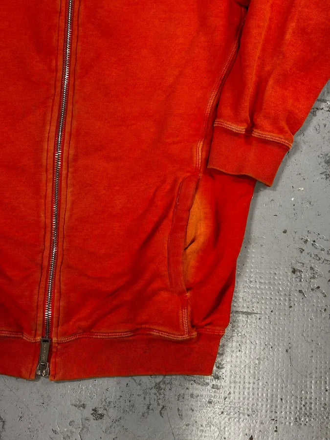 SS2014 Dsquared2 Orange Prisoner Zip-Up Sweater cPgInoi 8