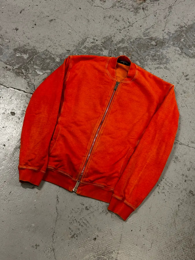 SS2014 Dsquared2 Orange Prisoner Zip-Up Sweater cPgInoi 5