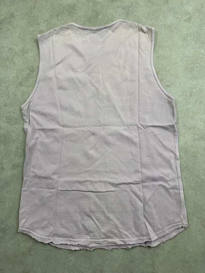 2000s Dsquared2 Playboy Squared Sleeveless Pink & Blue Tank Top NzruRGM 8