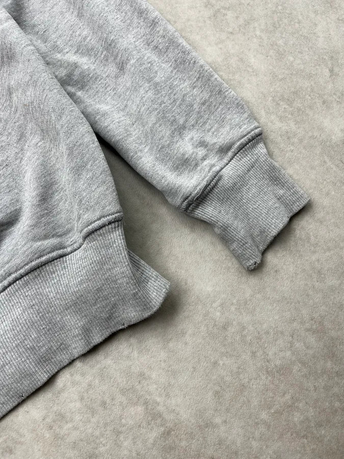 2000s Dsquared2 Smoking Winter Penguin Grey Hoodie AFXiGkj 4