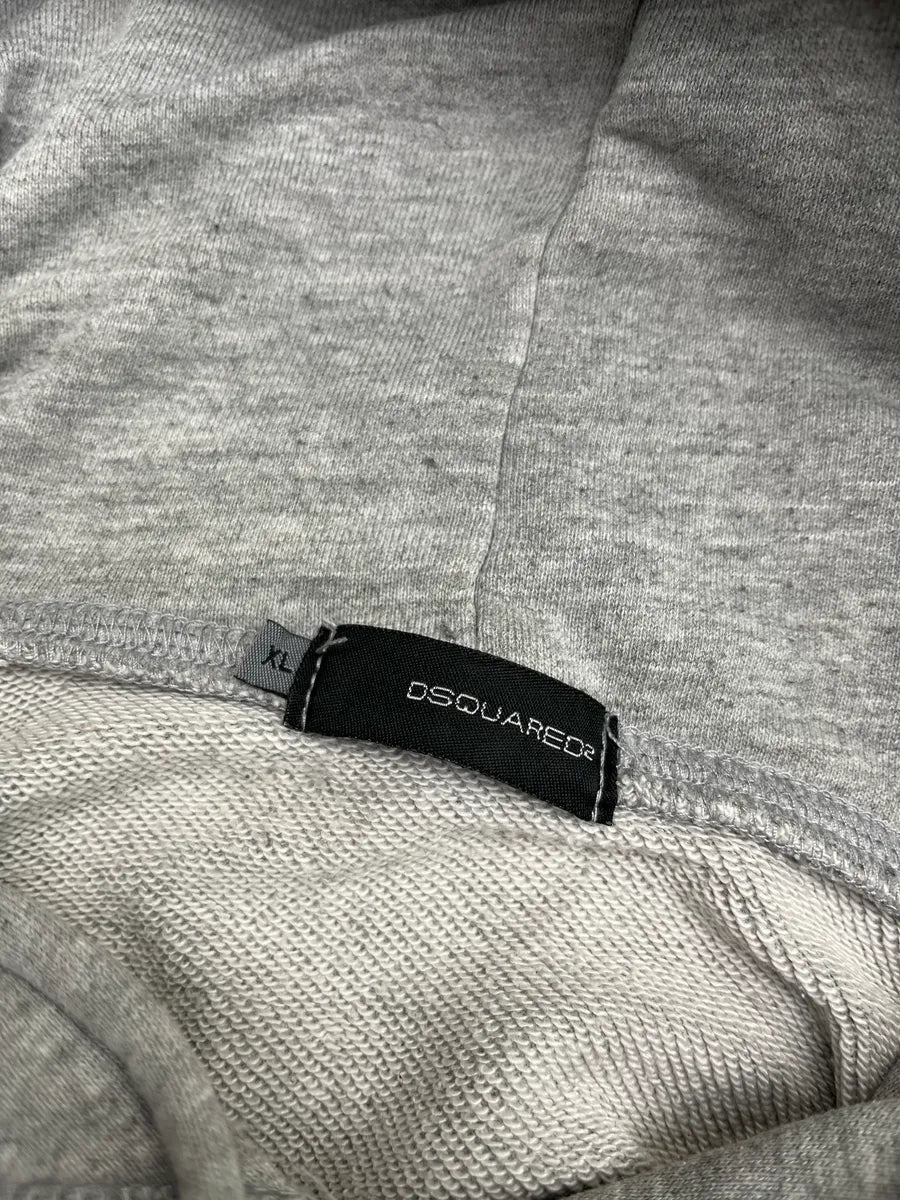 2000s Dsquared2 Smoking Winter Penguin Grey Hoodie AFXiGkj 6