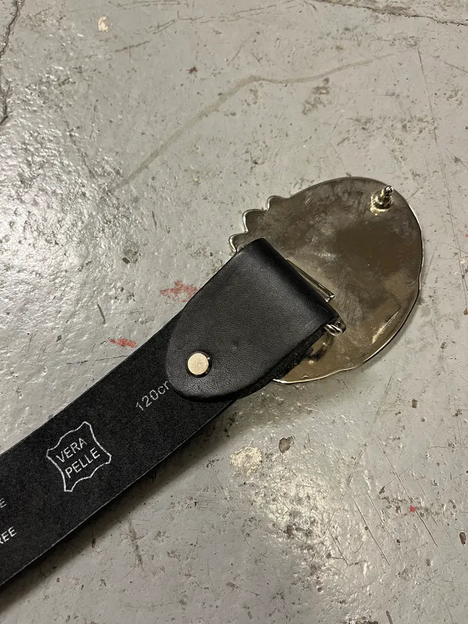 2000s DSquared2 Top Banana Black Leather Belt GUvqLQj 5