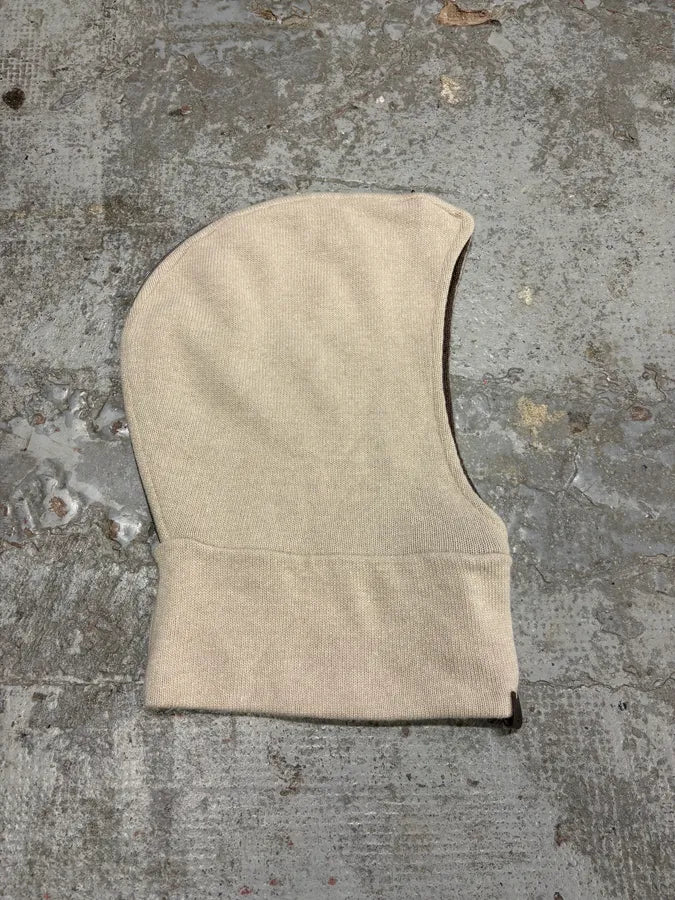 AW2019 Emporio Armani Beige Zipped Hood Scarf XvsUqEc 2