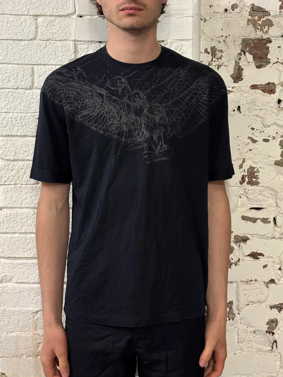 2010s Emporio Armani Black Eagle T-Shirt ovNciuj 1