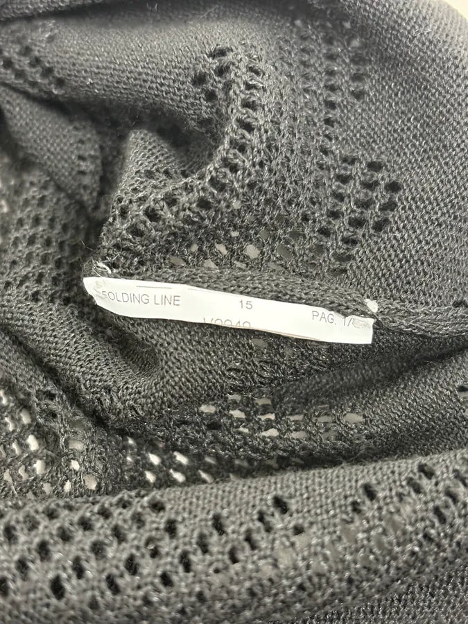 2000s Emporio Armani Black Mesh Camo Bomber Jacket zDNEJKs 9